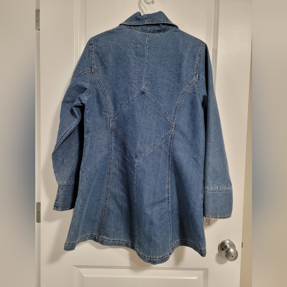 Blue Bayou Jean Jacket size Large NWT - Picture 2 of 7